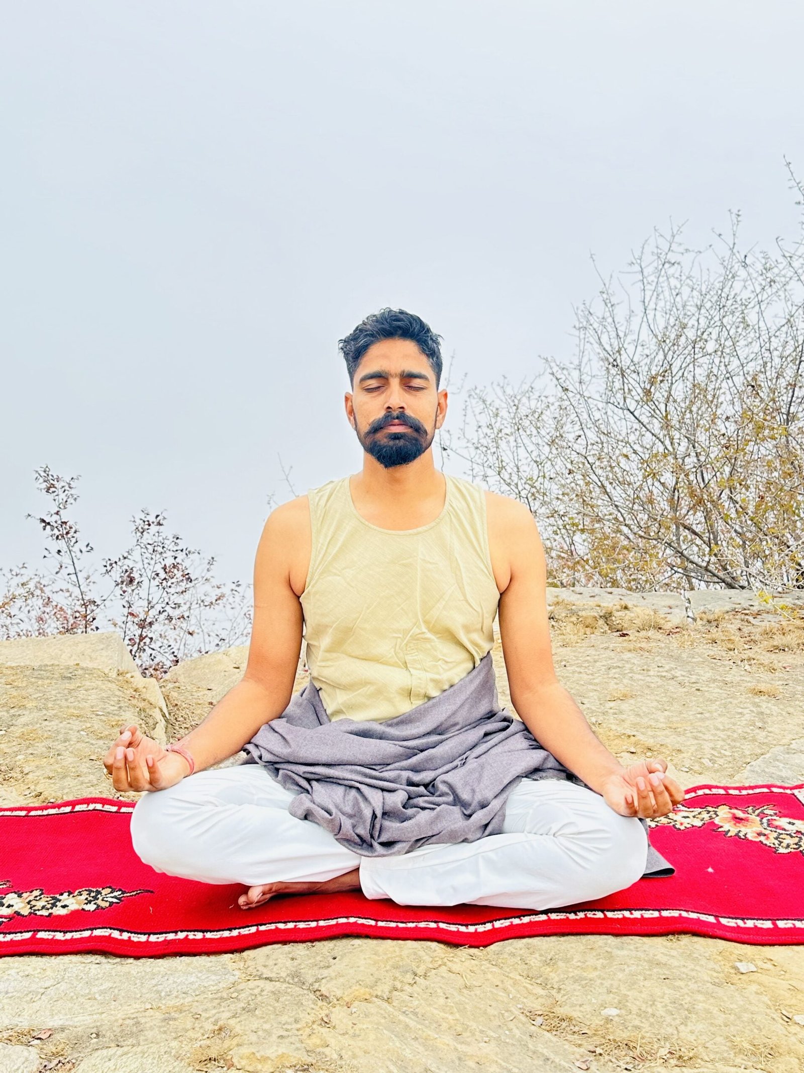 yoga practice with ankit